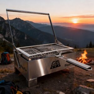 Blaze For F2 Box-Style Rotating Grill - Charcoal Spit Roasters